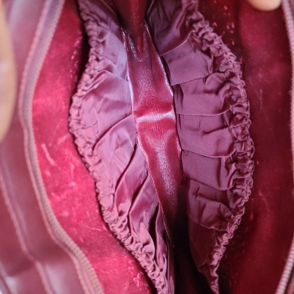 Cartier Burgundy Leather Clutch - Picture 6 of 7